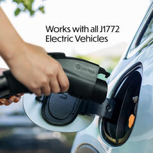 Cargar imagen en el visor de la galería, Lectron [Only for J1772 EVs Tesla to J1772 Charging Adapter, Max 48 Amp & 250V - Compatible with Tesla High Powered Connectors, Destination Chargers, and Mobile Connectors (Black)