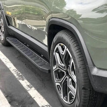 Load image into Gallery viewer, Running Boards Compatible with Rivian R1T/R1S 2022 2023 2024 Side Steps Pedals Step Bars Aluminum Black