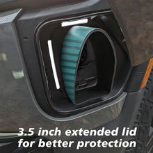 Load image into Gallery viewer, BestEvMod Compatible with Rivian R1T & R1S Charge Port Rain Snow Cover Protector,Outdoor Waterproof,Winter Snow Freezing ICE All Weather Protection, TPE Charger Cover Charging 2022-2024 Accessories
