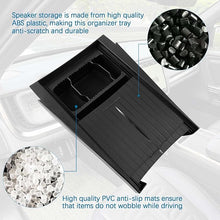 Cargar imagen en el visor de la galerรญa, Center Console Organizer for Rivian Cup Holder - Tesmirror Lower Center Console Organizer Tray for Rivian R1T R1S 2022 2023 2024 Accessories Closed Storage Box ABS Material Dustproof ๐ก๐ฒ๐ ๐ ๐ผ๐ฑ๐ฒ๐น
