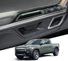 Load image into Gallery viewer, Jaronx Compatible with RIVIAN Door Side Organizer Tray 2022 2023 2024, Front Door Storage Box for 2022-2024 RIVIAN R1S/ RIVIAN R1T, Door Side Storage Tray Door Pull Containers for RIVIAN Accessories