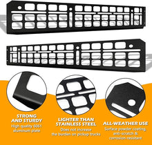Cargar imagen en el visor de la galería, Side Bed Molle System Truck Rigid Molle Panel System Metal Molle Panel Truck Bed Molle Panel Compatible with R1T Accessories 2022 2023 2024 R1T