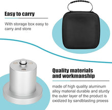 Cargar imagen en el visor de la galería, Jack Pucks, Aluminum Jack Lifting Jack Pad Compatible with Rivian R1T/R1S, Jack Lift Adapter Heavy Duty, Floor Jack Lifting Point, 4 Pack, with Storage Case