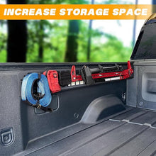 Cargar imagen en el visor de la galería, Side Bed Molle System Truck Rigid Molle Panel System Metal Molle Panel Truck Bed Molle Panel Compatible with R1T Accessories 2022 2023 2024 R1T