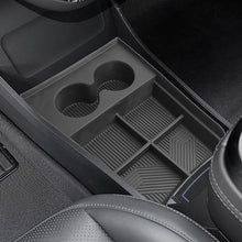 Cargar imagen en el visor de la galería, YEE PIN Upgraded R1T Lower Console Organizer Cup Holder for Rivian R1T R1S R2Center Console Organizer Expanded Cupholders, Lower Storage Organizer Cup Holder for Rivian 2022 2023 2024 Accessories