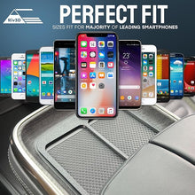 Load image into Gallery viewer, Double Cell Phone Holder for Rivian R1T & R1S - Charge Two Phones with Original Wireless Charging. Simple Installation, No Sliding