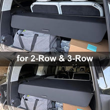 Load image into Gallery viewer, Cargo Cover for Rivian R1S Accessories, for Rivian R1S Retractable Cargo Cover Privacy Security Screen Luggage Shield Shade Trunk Cover Accessories for Rivian R1S