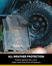 Load image into Gallery viewer, 3D MAXpider Custom Fit Kagu Floor Mat (Black) Compatible with RIVIAN R1S 2022-2023 - Full Set