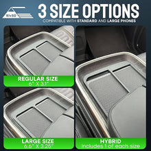 Load image into Gallery viewer, Double Cell Phone Holder for Rivian R1T & R1S - Charge Two Phones with Original Wireless Charging. Simple Installation, No Sliding