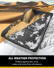 Cargar imagen en el visor de la galería, 3D MAXpider Custom Fit Kagu Floor Mat (Black) Compatible with Rivian R1T 2022-2024 - Full Set