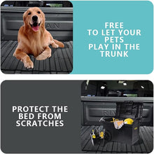 Load image into Gallery viewer, BestEvMod for Rivian R1T Truck Bed Mat Liner Foldable Accessories Pickup Heavyweight Bed Mat All-Weather Protection Compatible with Rivian R1T 2022 2023 2024 Accessories