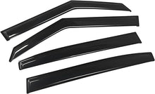 Load image into Gallery viewer, BestEvMod Compatible with Rivian R1T Rain Guards Tape-On Side Window Visor Deflectors Vent Guard Shade R1T 2022 2023 2024