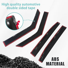 Load image into Gallery viewer, BestEvMod Compatible with Rivian R1T Rain Guards Tape-On Side Window Visor Deflectors Vent Guard Shade R1T 2022 2023 2024