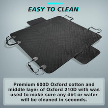Load image into Gallery viewer, BestEvMod Compatible with Rivian R1S R1T Pet Dog Seat Cover Accessories, Large Heavy Duty Dog Back Seat Cover Protector Compatible with Rivian R1T & Rivian R1S 2022-2024 Accessories