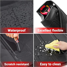 Load image into Gallery viewer, Klutchtech Frunk Mats for Rivian R1T/R1S - Front Trunk Mat Cargo Liners Compatible with Rivian R1T R1S Accessories 2022 2023 2024 - Upper & Lower Layer Set