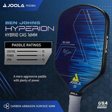 Load image into Gallery viewer, JOOLA BEN JOHNS HYPERION CAS 16 GRAPHITE PADDLE - ExpertPickleball.com