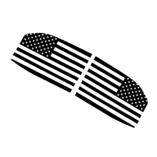 Cargar imagen en el visor de la galería, For Rivian R1T (Pickup trucks) 2022 Black Rear Side Window Sticker American Flag Style Sticker Decals Car Accessories - ExpertPickleball.com