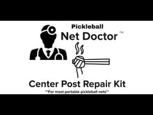 Load and play video in Gallery viewer, Pickleball Net Doctor (DELUXE Center Post & Pole Sleeve Repair Kit)