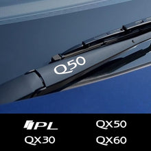 Load image into Gallery viewer, Windshield Wiper Decal Sticker For Infiniti Q50 (Q30 Q60 Q70 IPL QX50 QX30 QX60 QX70 QX80 Car Accessories) - ExpertPickleball.com