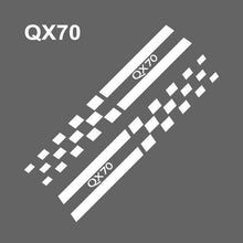 Cargar imagen en el visor de la galería, 2PCS Auto Middle Column Decal Car Window B Pillars Sticker For Infiniti Q50 Q30 Q60 Q70 IPL QX50 QX30 QX60 QX70 QX80 Accessories - ExpertPickleball.com