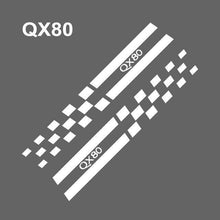 Cargar imagen en el visor de la galería, 2PCS Auto Middle Column Decal Car Window B Pillars Sticker For Infiniti Q50 Q30 Q60 Q70 IPL QX50 QX30 QX60 QX70 QX80 Accessories - ExpertPickleball.com