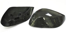 Cargar imagen en el visor de la galería, For-Infiniti Q50, Q50S 2016-On OEM/OX Horn Shape Carbon Fiber Mirror Cover Body Side Rear View Mirror Caps - ExpertPickleball.com