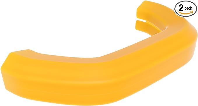 2 Pack Tow Hook Covers Compatible with Rivian R1T/R1S Accessories (Yellow)
