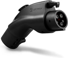 Load image into Gallery viewer, Lectron [Only for J1772 EVs Tesla to J1772 Charging Adapter, Max 48 Amp &amp; 250V - Compatible with Tesla High Powered Connectors, Destination Chargers, and Mobile Connectors (Black)
