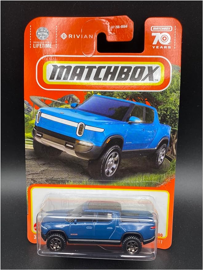 Matchbox Rivian R1T 2022 Collector #38/100 Electric Truck EV Blue