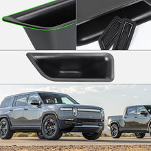 Load image into Gallery viewer, Jaronx Compatible with RIVIAN Door Side Organizer Tray 2022 2023 2024, Front Door Storage Box for 2022-2024 RIVIAN R1S/ RIVIAN R1T, Door Side Storage Tray Door Pull Containers for RIVIAN Accessories
