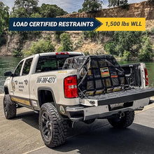 Load image into Gallery viewer, GLADIATOR CARGO NETS - Heavy Duty Cargo Net - Truck Accessory - Cargo Carrier - Truck Organizer - Small (SGN-100) 4.75' x 6' ft.
