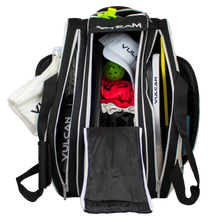 Load image into Gallery viewer, Vulcan VTEAM Backpack: The Ultimate Tournament Companion for Pickleball Players
