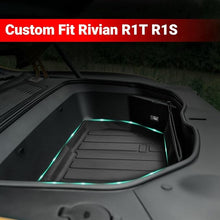 Cargar imagen en el visor de la galería, Klutchtech Frunk Mats for Rivian R1T/R1S - Front Trunk Mat Cargo Liners Compatible with Rivian R1T R1S Accessories 2022 2023 2024 - Upper &amp; Lower Layer Set
