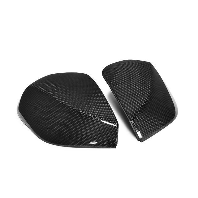 Car Rearview Mirror Covers Caps For Infiniti Q50 Q50S Sedan 2014-2019 Side Mirror Covers Caps Shell Replace Carbon Fiber / ABS - ExpertPickleball.com