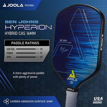 Load image into Gallery viewer, JOOLA BEN JOHNS HYPERION CAS 16 GRAPHITE PADDLE - ExpertPickleball.com
