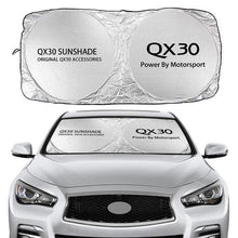 Cargar imagen en el visor de la galería, Car Windshield Sun Shade Cover For Infiniti Q30 Q50 Q60 Q70 QX30 QX50 QX60 QX70 QX80 IPL Accessories Anti UV Reflector Visor - ExpertPickleball.com
