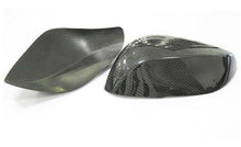 Cargar imagen en el visor de la galería, For-Infiniti Q50, Q50S 2016-On OEM/OX Horn Shape Carbon Fiber Mirror Cover Body Side Rear View Mirror Caps - ExpertPickleball.com
