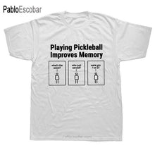 Load image into Gallery viewer, Novelty Pickleball Player T-Shirt, Mens, Short Sleeves, Oversized! - ExpertPickleball.com
