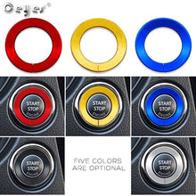 Load image into Gallery viewer, Car Start/Stop Button Ignition Ring For Infiniti Q50 (Q60 QX60 For Nissan Engine Sticker) - ExpertPickleball.com
